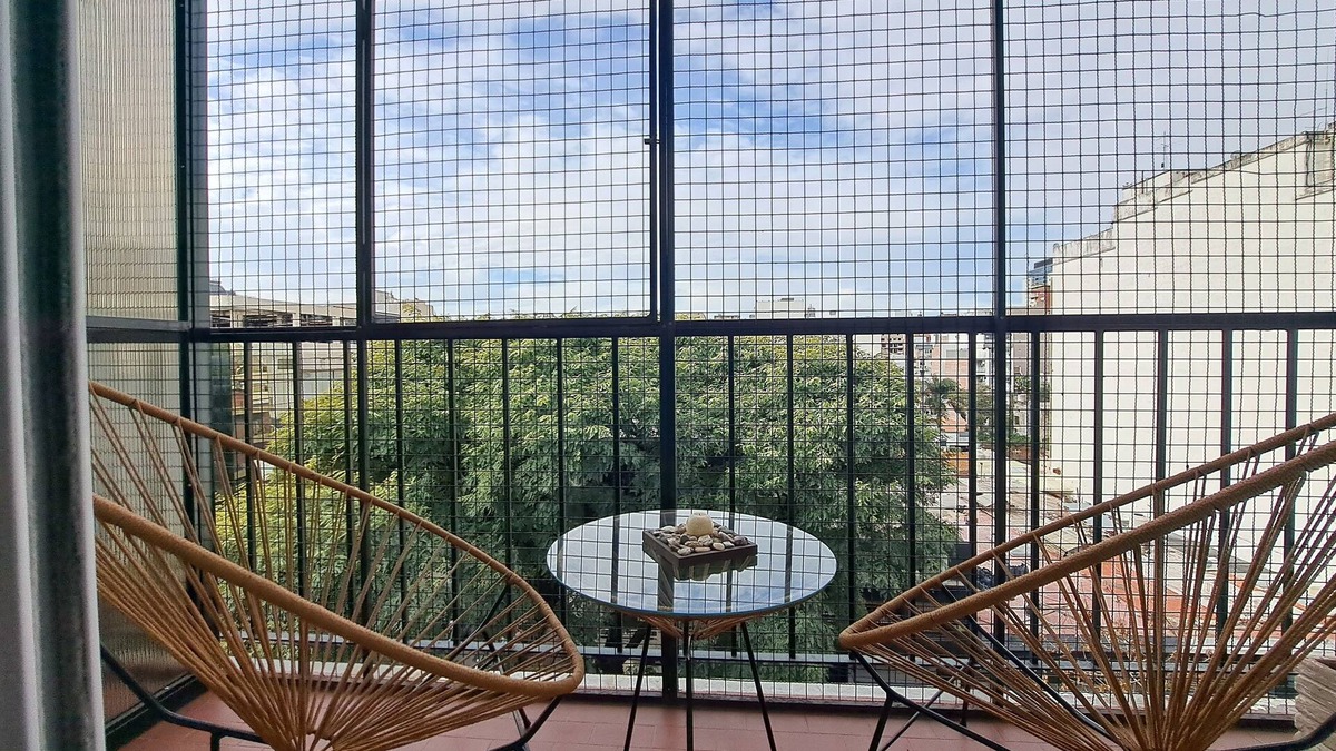 Caballito Apartment | Cozy 1-bedroom with balcony and 1 block away from Metro!