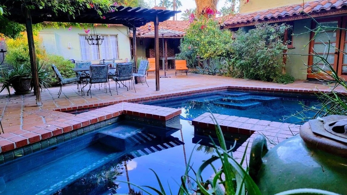 Tahquitz River Estates House | Cozy 1940's Spanish Villa With All The Comforts Of Home