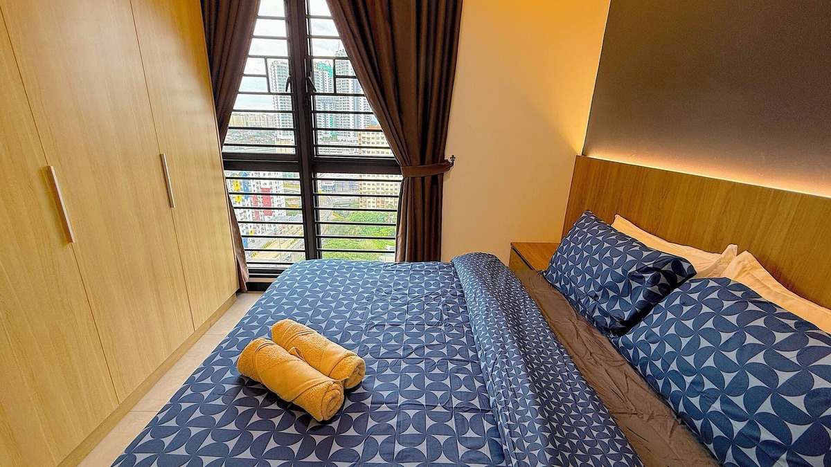 Kampung Pandan Dalam Apartment | Cozy 2-bedroom apartment in gorgeous Kuala Lumpur with AC, fitness room