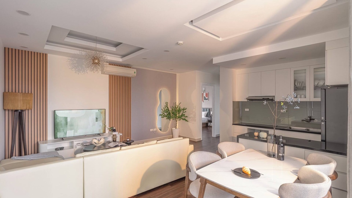 Thao Dien Apartment | Cozy 2-bedroom apartment with fitness room and AC in charming Hồ Chí Minh