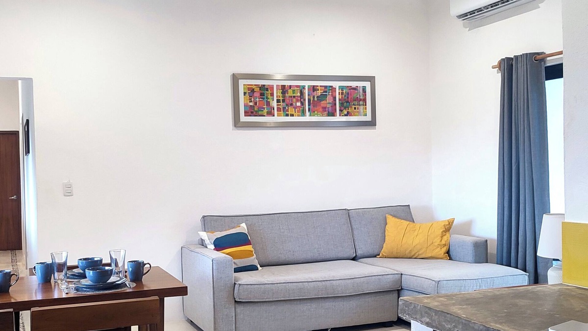 Isla Holbox Apartment | Cozy 2-bedroom apartment with WiFi, AC in charming Holbox