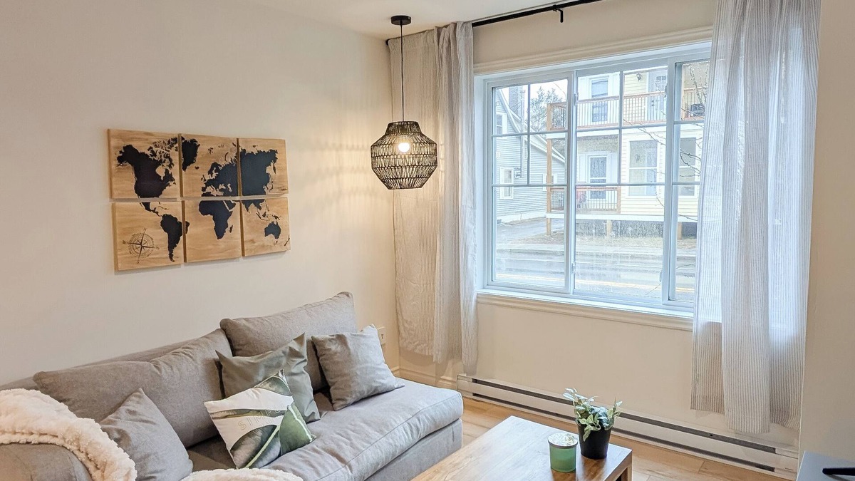 Saint Jovite Apartment | Cozy 3 1/2 près de l'ancienne gare de Saint-Jovite - Escapade à Tremblant!