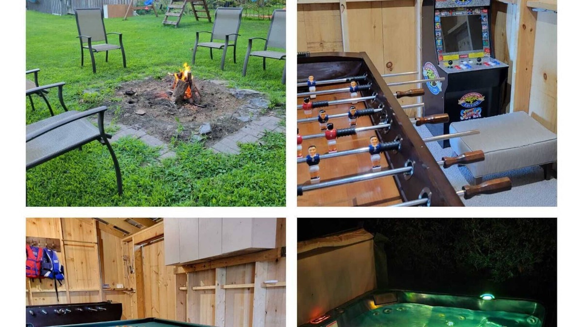 Omemee Cottage | Cozy 3-bedroom cottage with hot tub & gaming room.