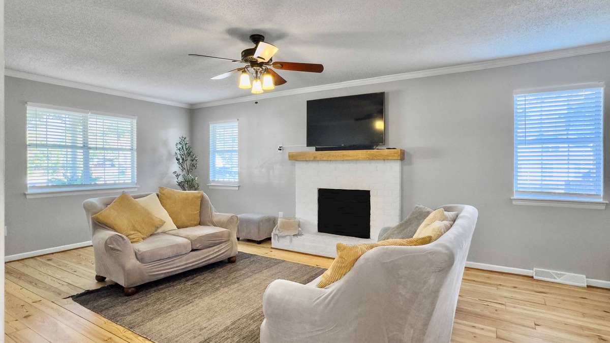 North Charleston House | Cozy 3-bedroom home away from home - pet-friendly, king bed, game room