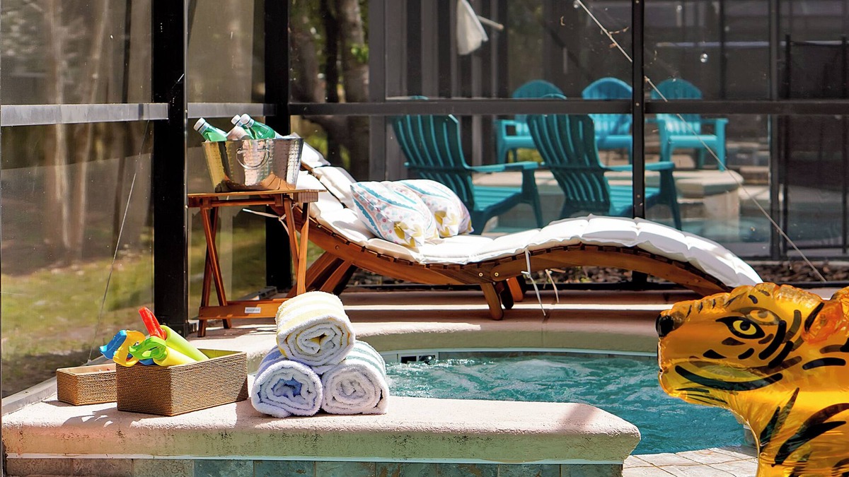 Veranda Palms House | Cozy 5BD Stay - Pool & BBQ- Close to Disney