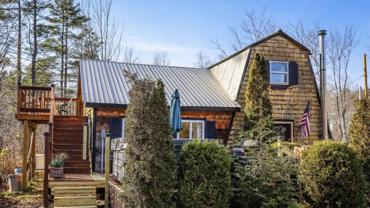 Kimball Lake Shores Cabin | Cozy A-frame with private hot tub & water access⛷🔥