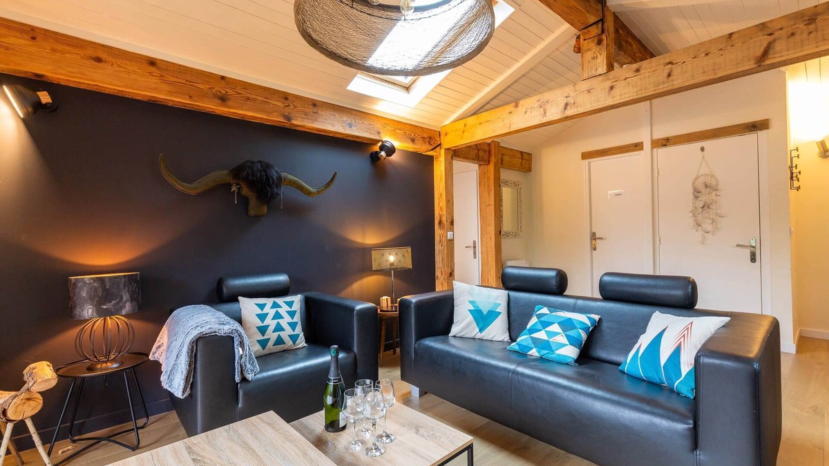 Saint-Jean-de-Sixt Apartment | Cozy apartment in the village center