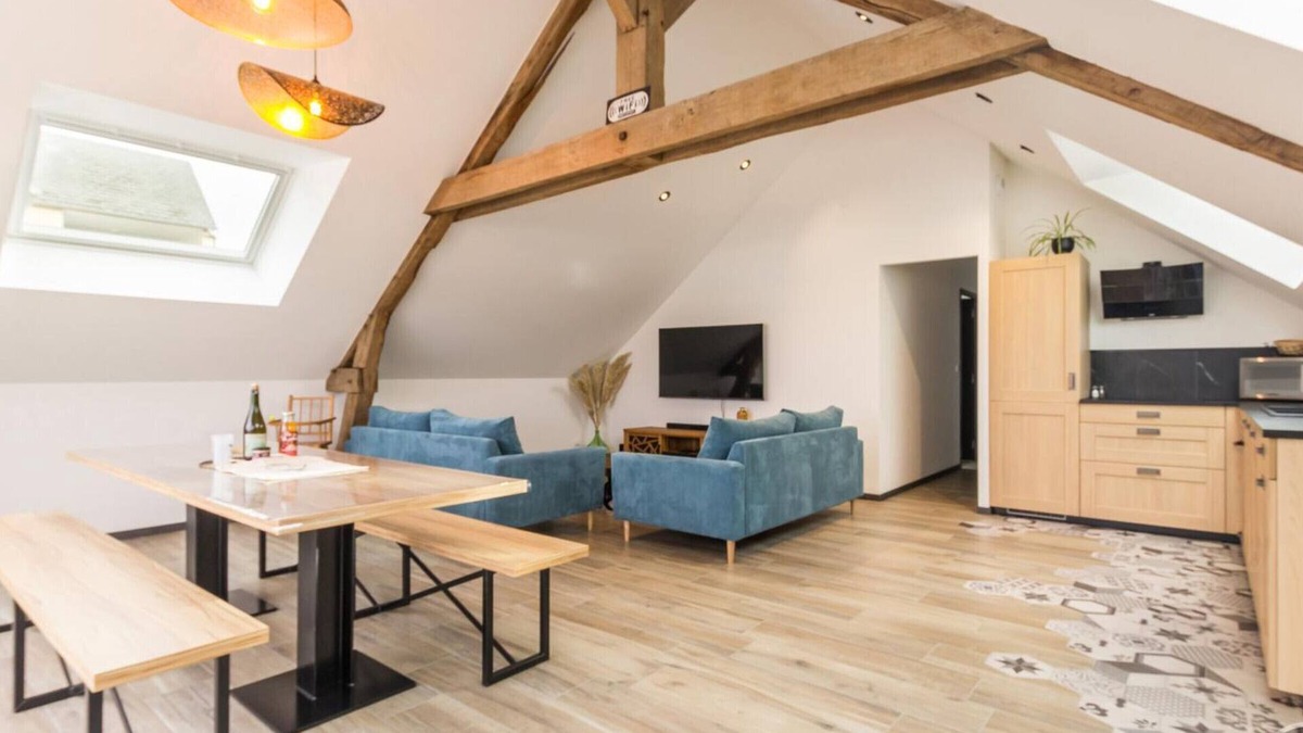 Parigny Apartment | Cozy apartment in Parigny with terrace