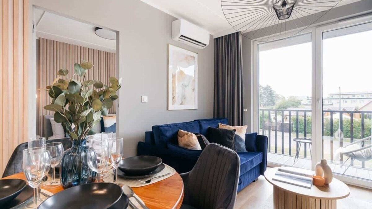 Wyspa Sobieszewska Apartment | Cozy apartment surrounded by greenery and sea bree