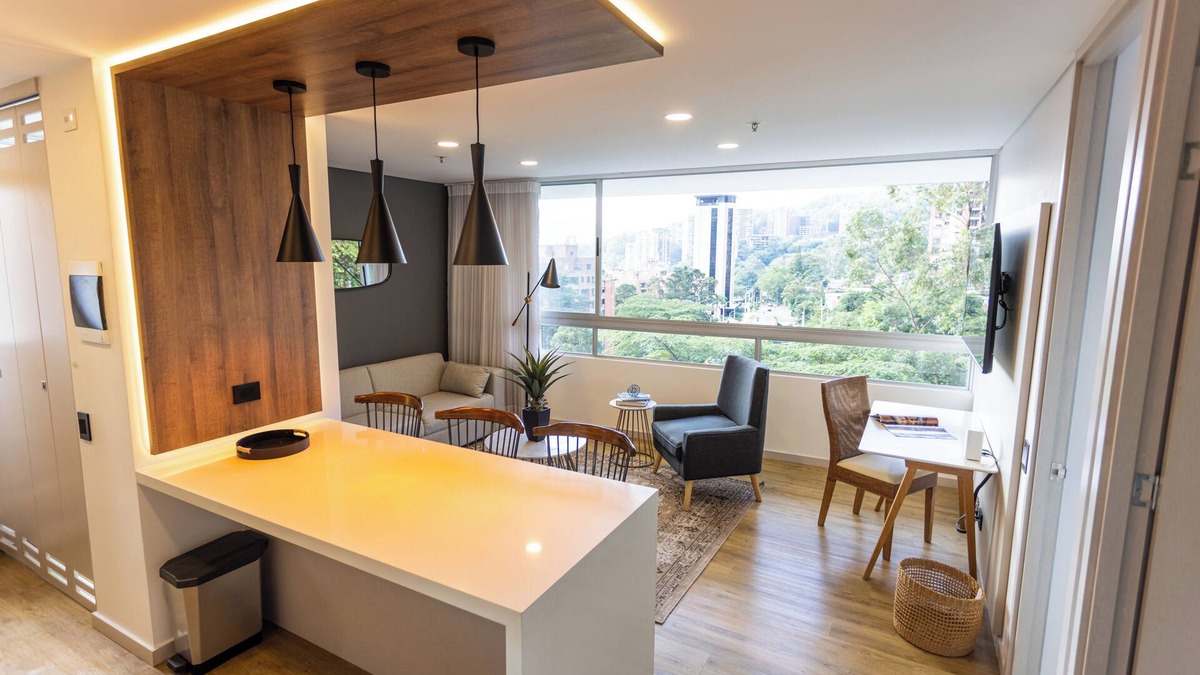 El Tesoro Apartment | - ¡ Cozy Apartment with View in Lovely Poblado ! -