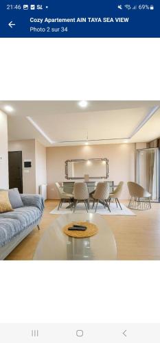 Ain Taya Apartment | Cozy appartement VUE SUR MER à ain taya alger