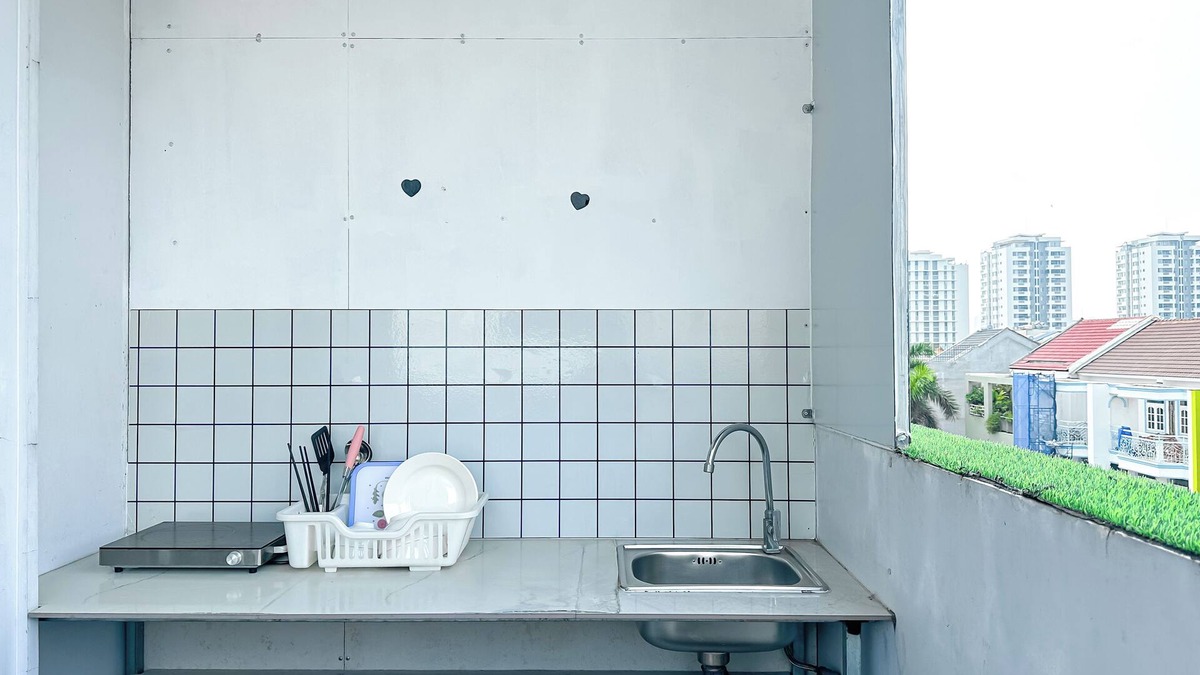 Phu My Hung Apartment | Cozy balcony studio in D7