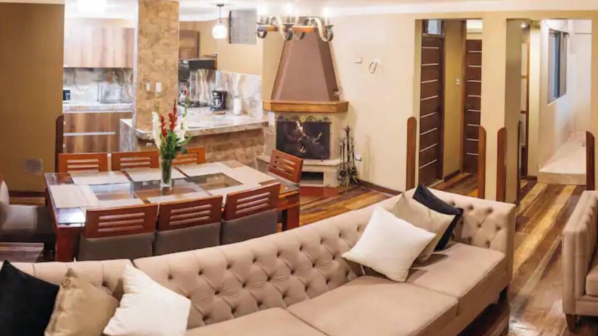 Cusco Historic Center Apartment | Cozy Brand New Apartment with Fireplace at Center