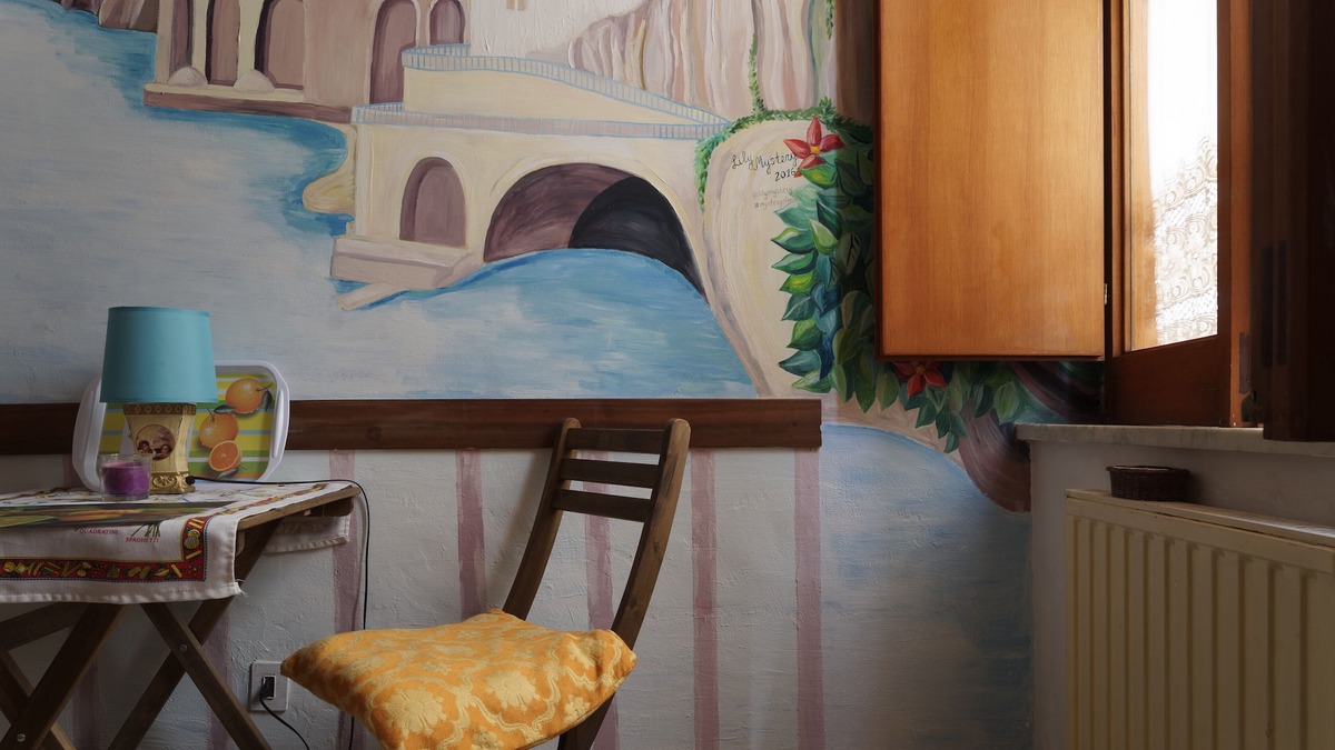 Atrani House | Cozy bunkbed room in Atrani