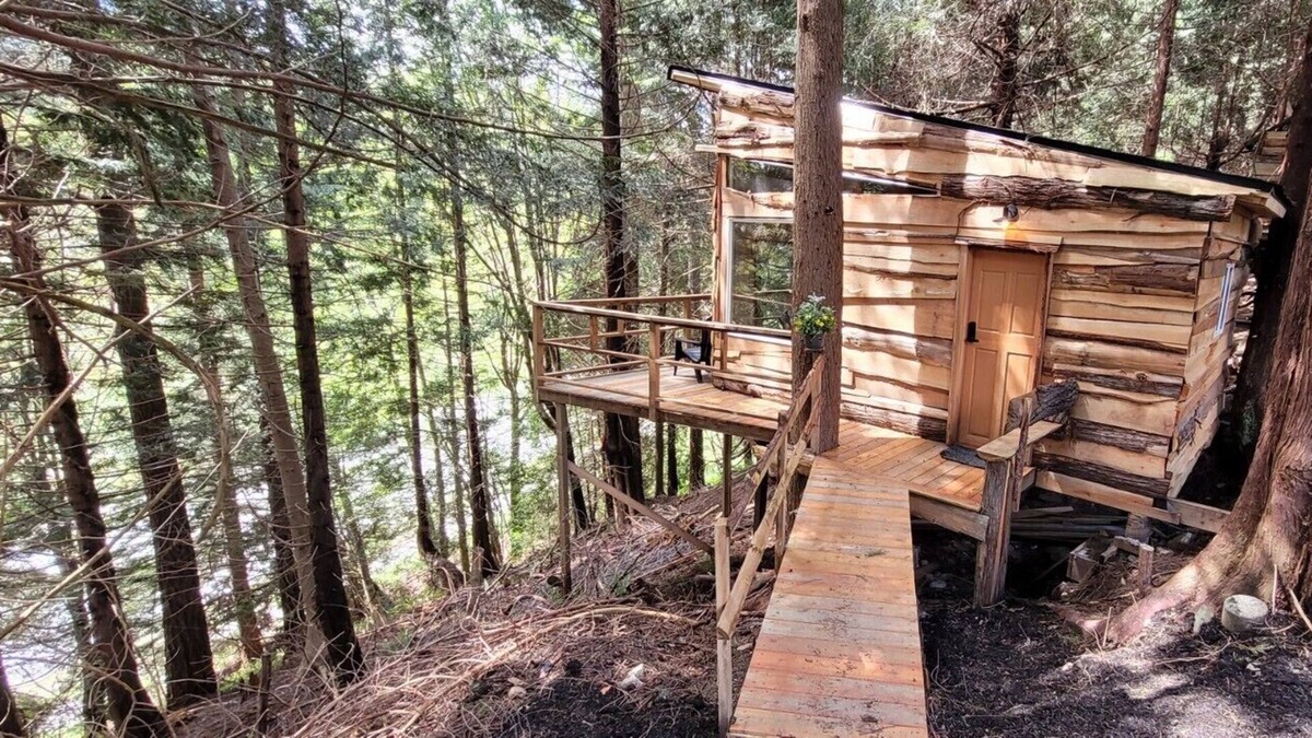 Langdale Cabin | Cozy cabin in the woods minutes from ferry