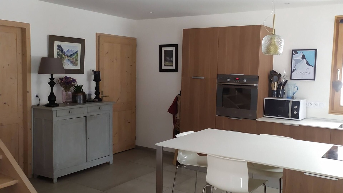 Les Bossons Ski Chalet | Cozy chalet Chamonix -130 m² - exceptional view - 6 pers