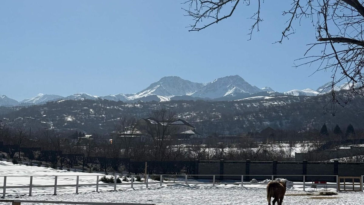 Almaty Ski Chalet | Cozy chalet with WiFi and AC in amazing Almaty with city view.