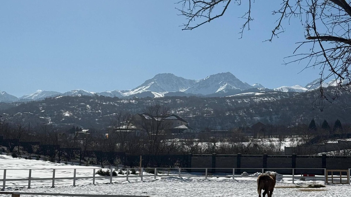Almaty Ski Chalet | Cozy chalet with WiFi and AC in gorgeous Almaty with Mountain View.