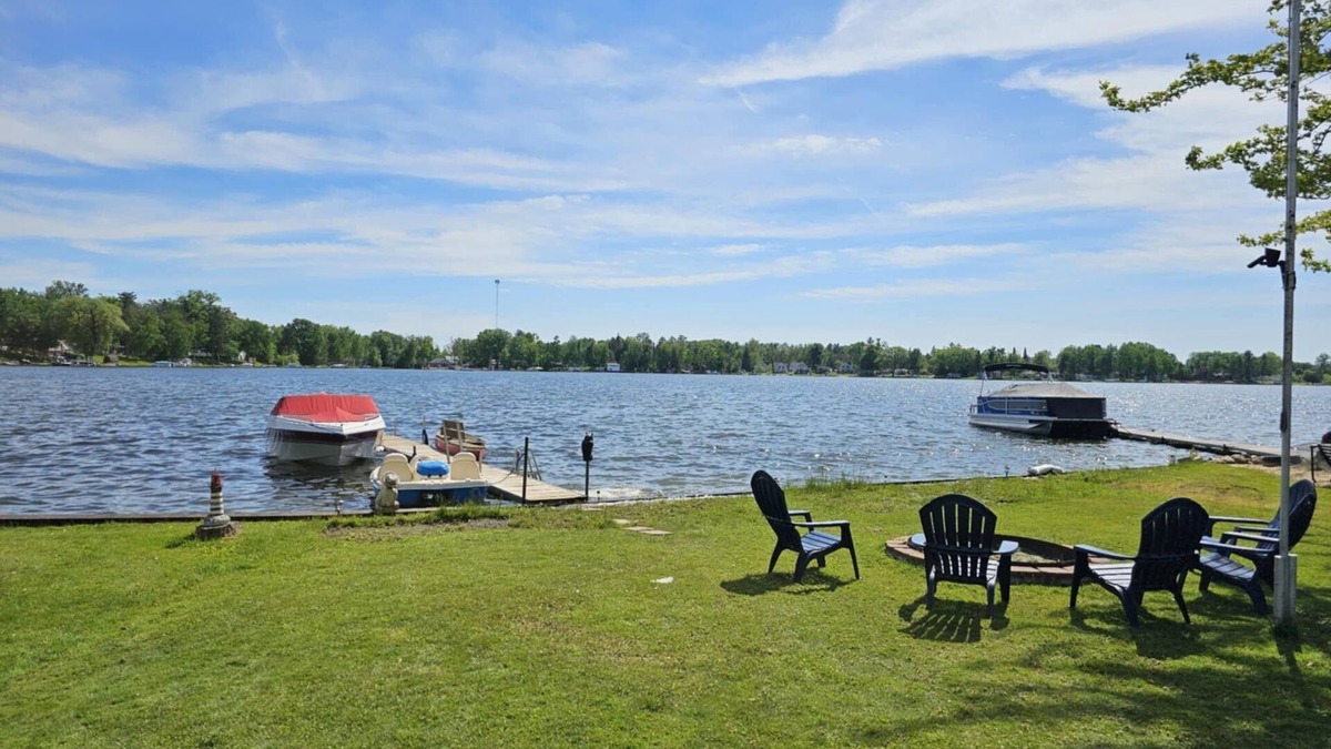 Long Lake House | Cozy/clean 3 BR Lakefront Cottage on N Dease Lake. 50' frontage-sandy swim area.