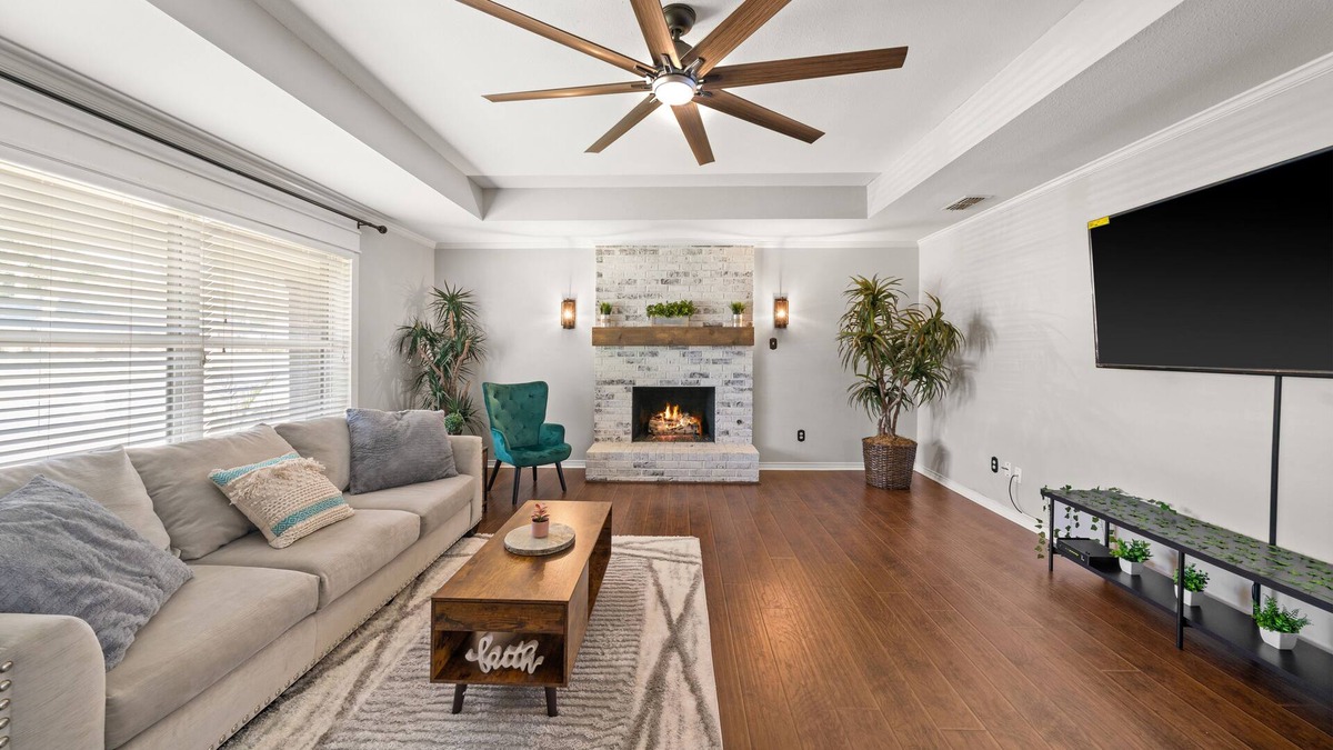 Tyler House | Cozy & Clean 4BR/2BA in South Tyler