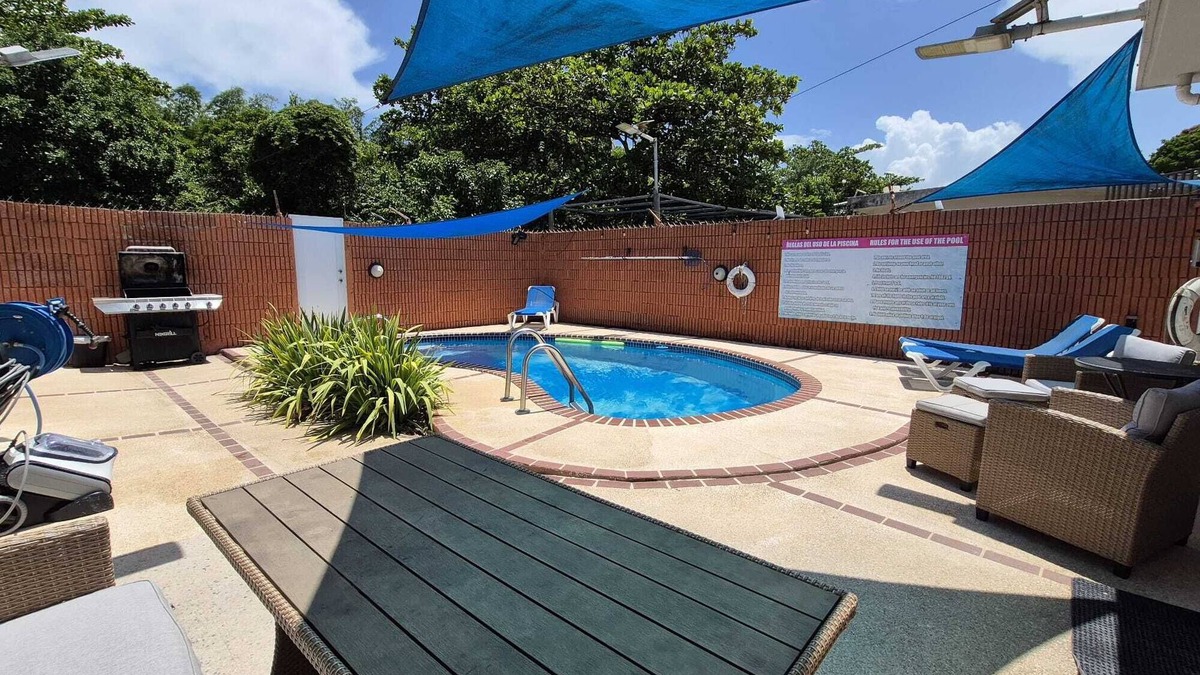 Algarrobo House | Cozy Corner w/Private Pool, Pool Table, A/C, Wi-Fi, Laundry & Parking