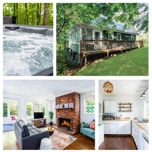 Front Royal House | Cozy Cottage w Hot Tub, Fire Pit, WiFi & Sunroom!
