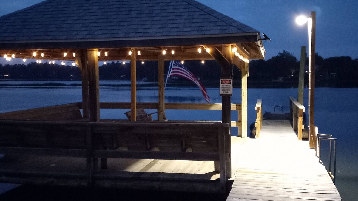 Ogden House | Cozy Creekside Retreat with Private Pier, Gazebo and Water Access!