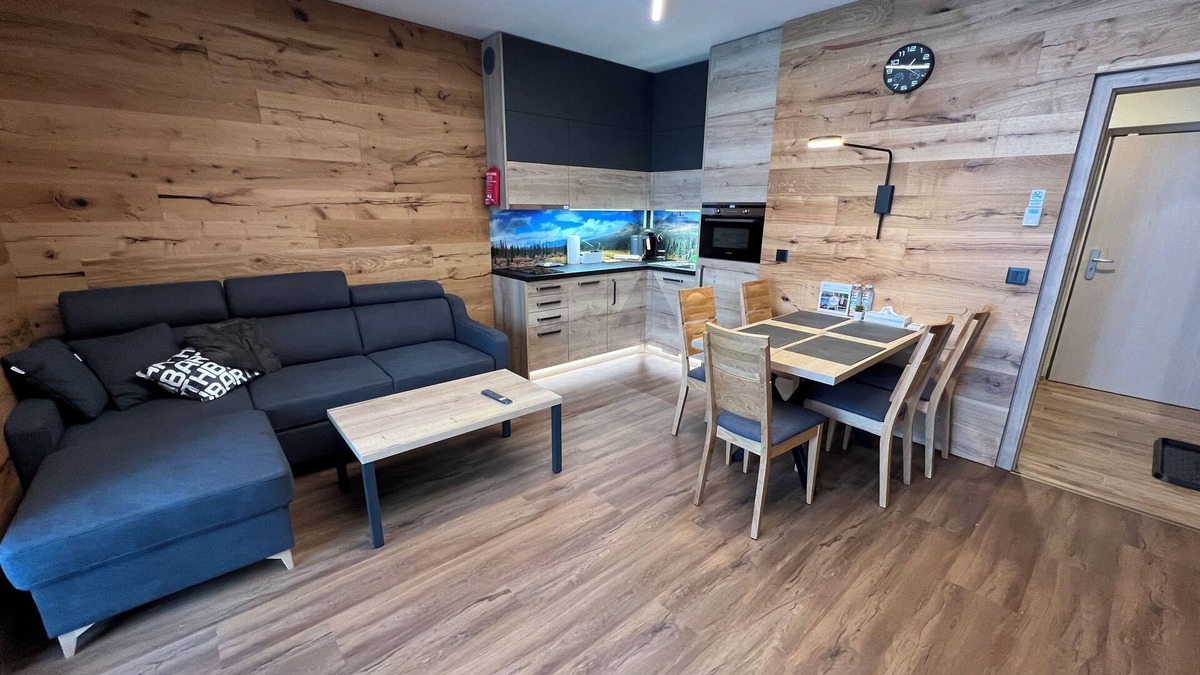 Ricky v Orlickych horach Apartment | Cozy apartment close to ski centre Říčky, ideal for a family or couple.