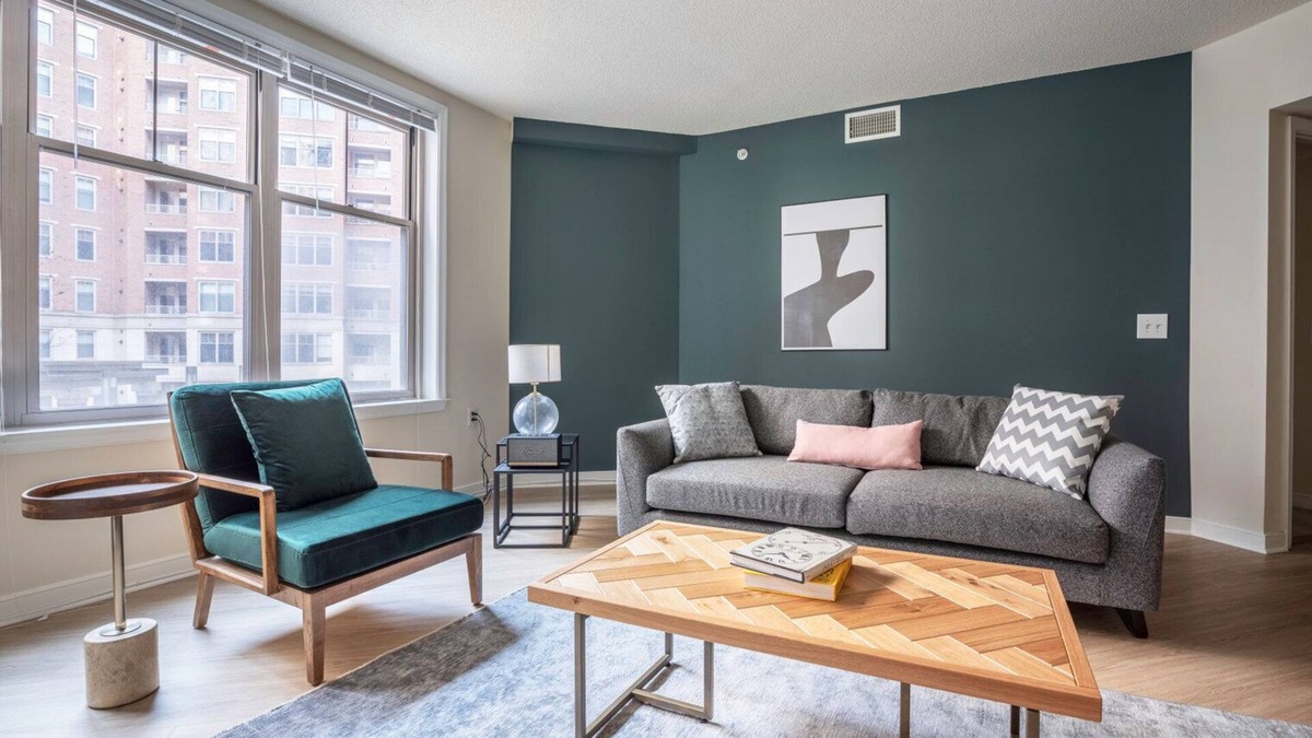 West End Apartment | Cozy Foggy Bottom 1BR w/Gym, Pool, DM, nr. Georgetown, by Blueground