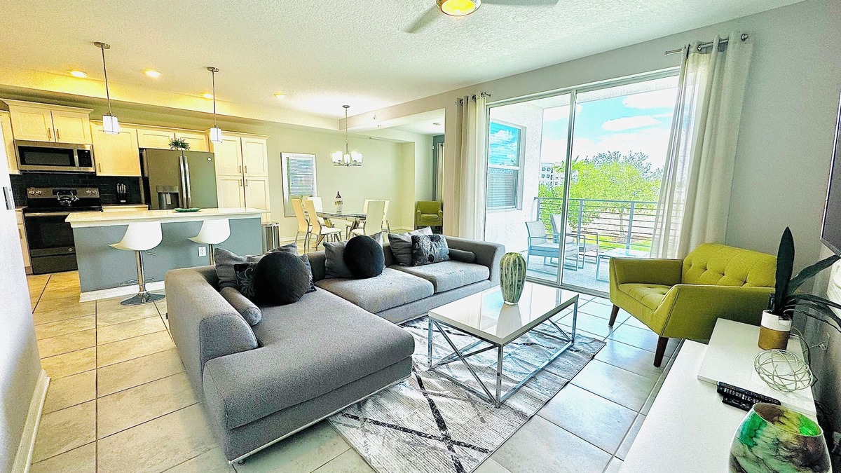 Kissimmee Apartment | Cozy Haven 2/BR 2/BA stylist Apartment close to Disney World