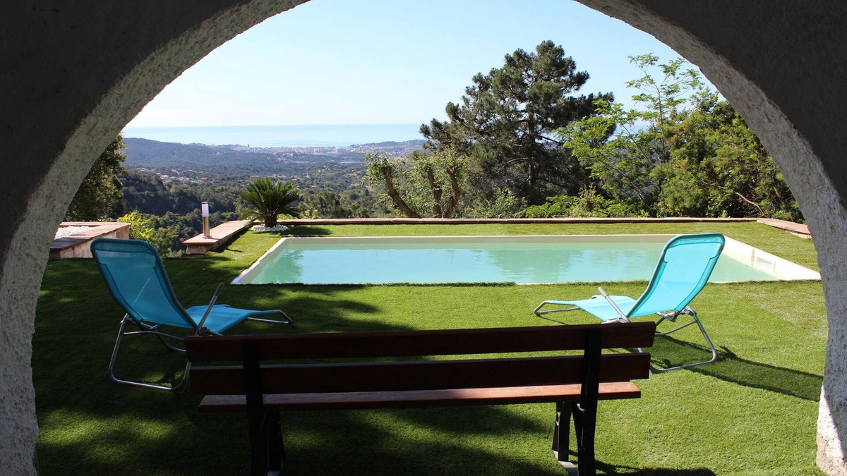 Lloret Blau House | Cozy house with pool and splendid sea view
