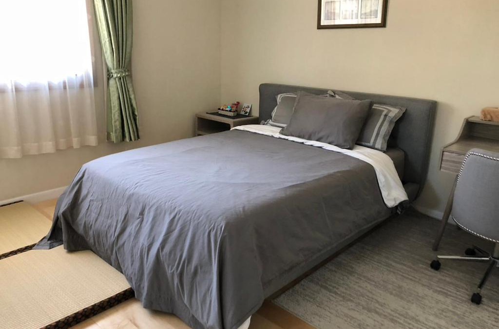 Cupertino House | Cozy Master Bedroom at Cupertino