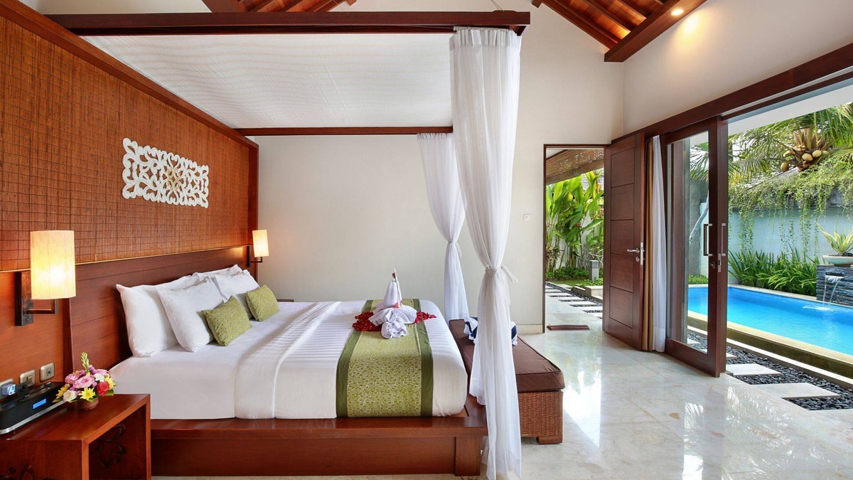 By Pass Ngurah Rai Villa | Cozy One Bedroom Deluxe Villa in Jimbaran with a private pool