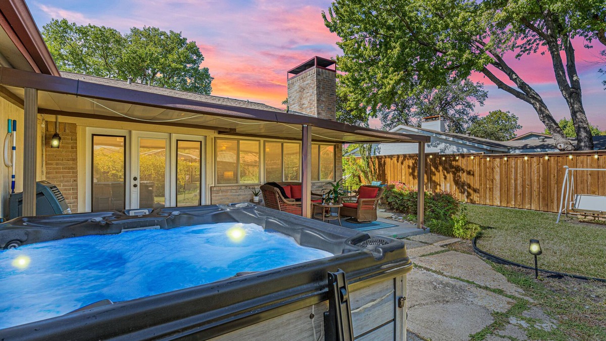 Plano House | Cozy Paradise w/Hot Tub, Game Room, & King Beds