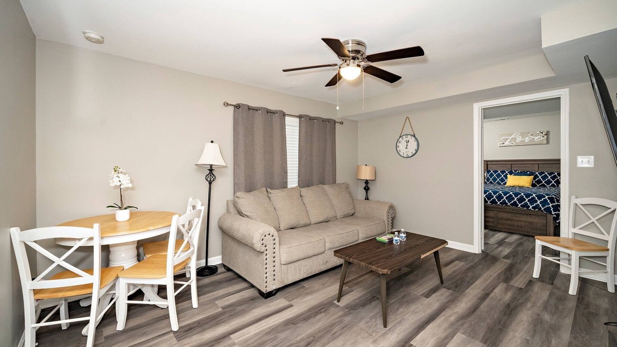 Cary House | Cozy Private Basement with Office & Full Amenities