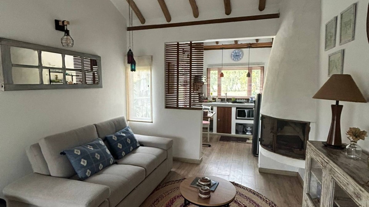 Villa de Leyva Cottage | Cozy refuge with private garden and view of the mountains of Villa de Leyva.