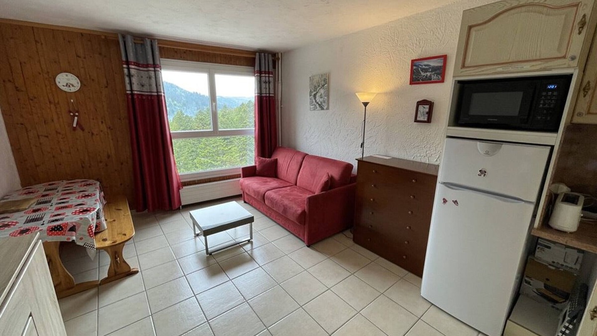 Laveissiere Apartment | Cozy Studio for 4 in Central Location - Near Ice Rink & Slopes, Pet-Friendly, WiFi