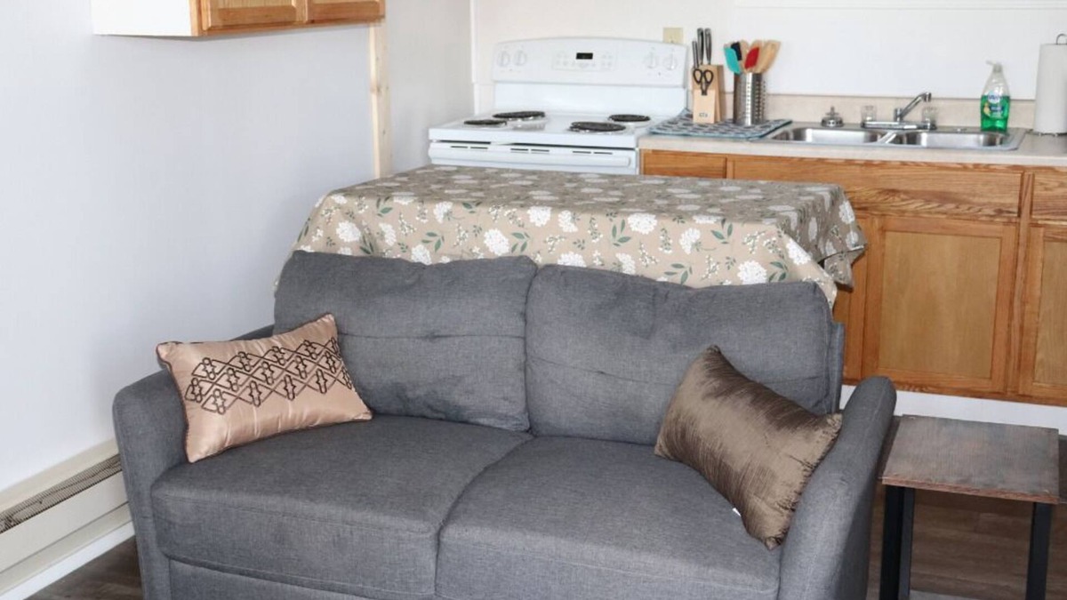 St Ignace Apartment | Cozy Studio Steps from Ferry & Downtown St. Ignace
