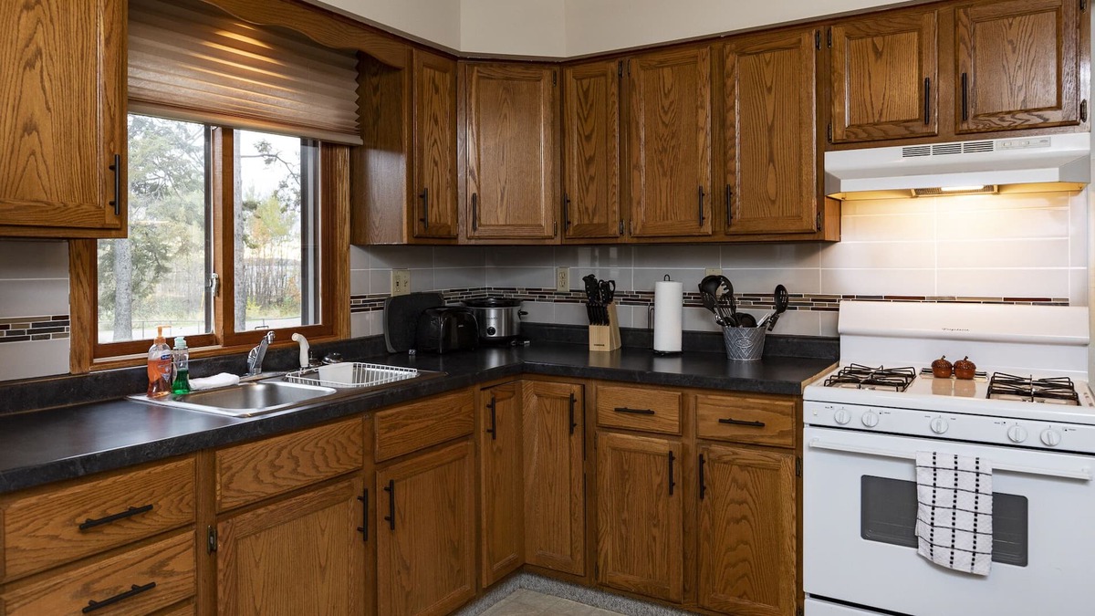Bergland House | Cozy two-bedroom home with views of Lake Gogebic.