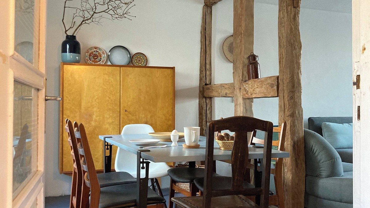 Bad Wilsnack House | Cozy vacation home with natural garden, well equipped kitchen, and WiFi