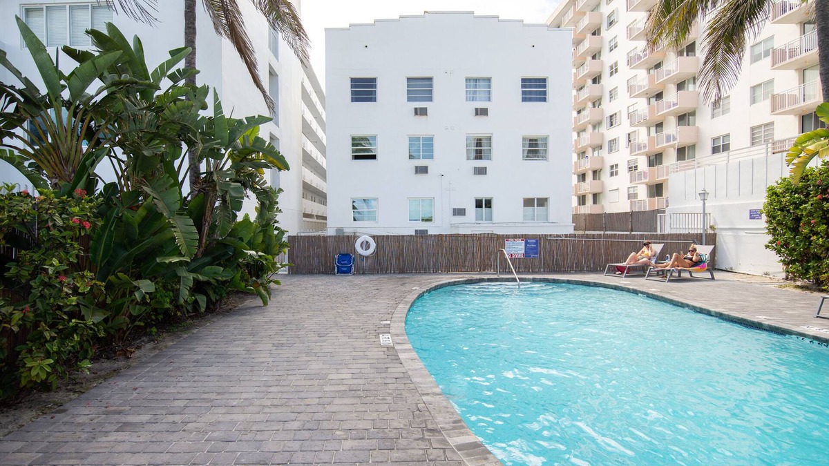 South of Fifth Apartment | Cozy, waterfront condo with WiFi, shared pool, & well-equipped kitchenette
