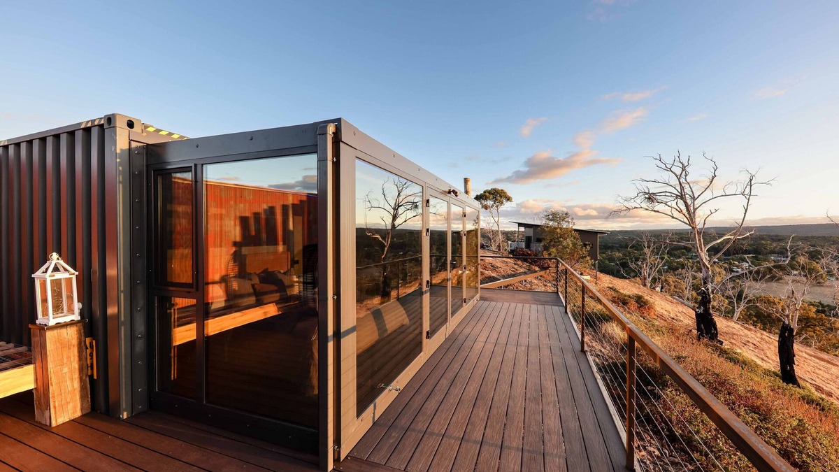 Elevated Plains Cottage | Crazy 20 million year old petrified stone bath from the volcanoes of Indonesia