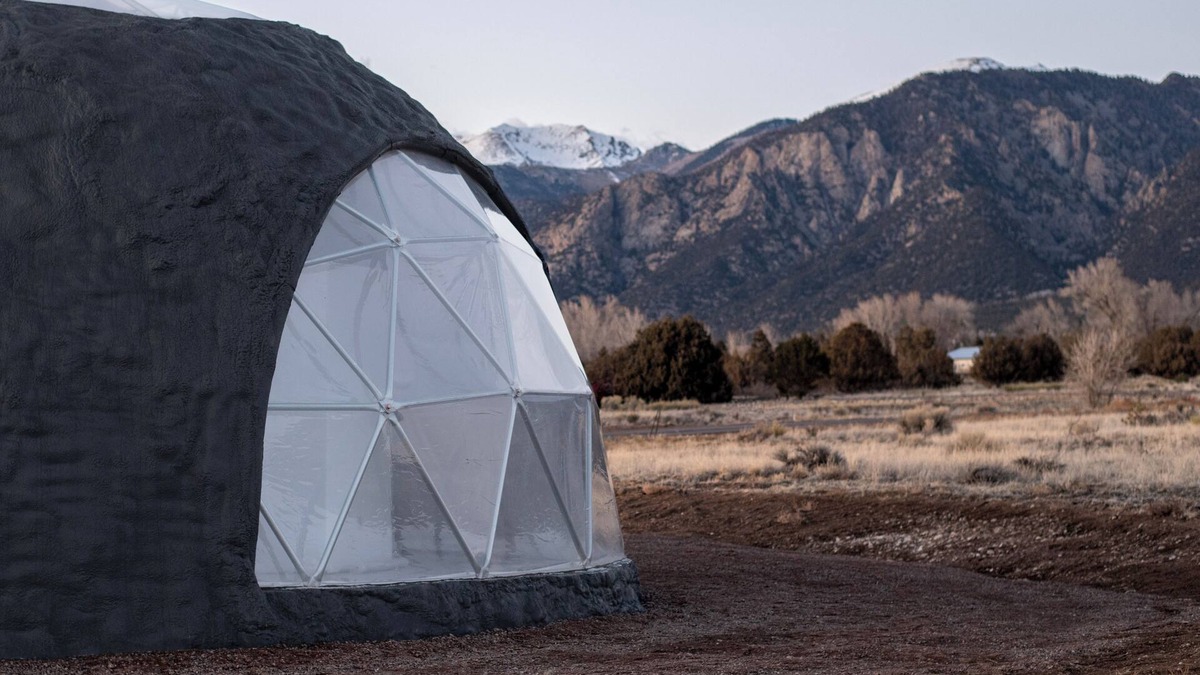 Crestone House | CrestDomes: “Dome of Dreams” a Luxury Glamping Dome Home near the Sand Dunes