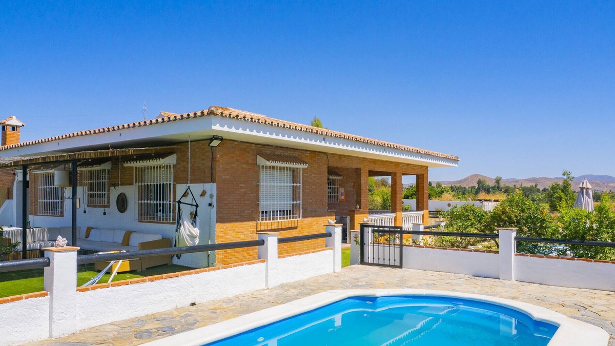 Cartama Cottage | Cubo's Casa Rural La Hacienda de Manuela/private pool/BBQ/free Wi-Fi