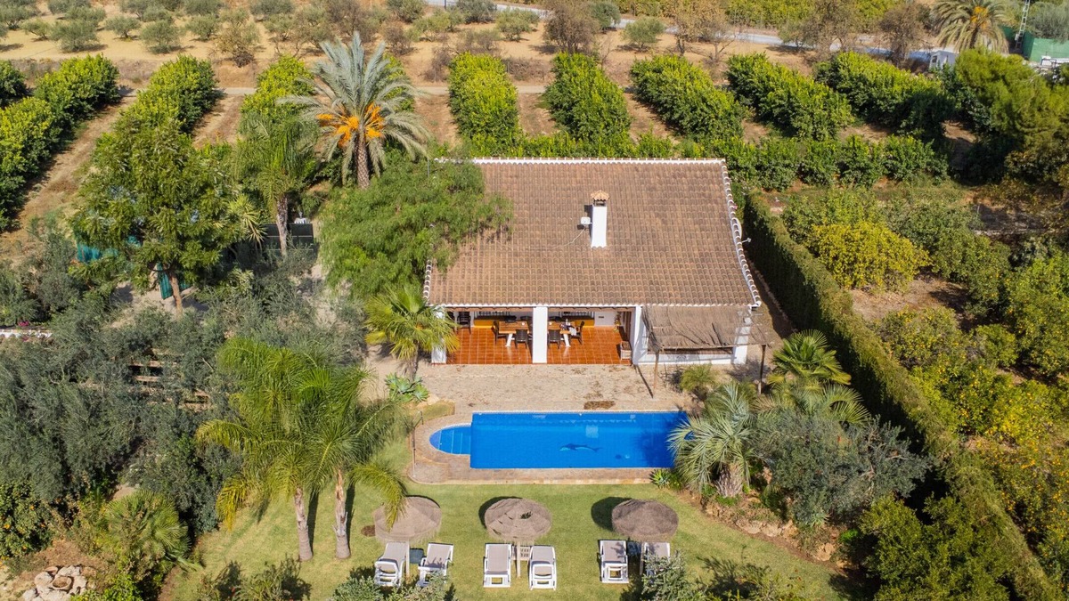 Alhaurin el Grande Villa | Cubo's Villa Cortijo La Indiana/private pool/air conditioning/free wifi/BBQ