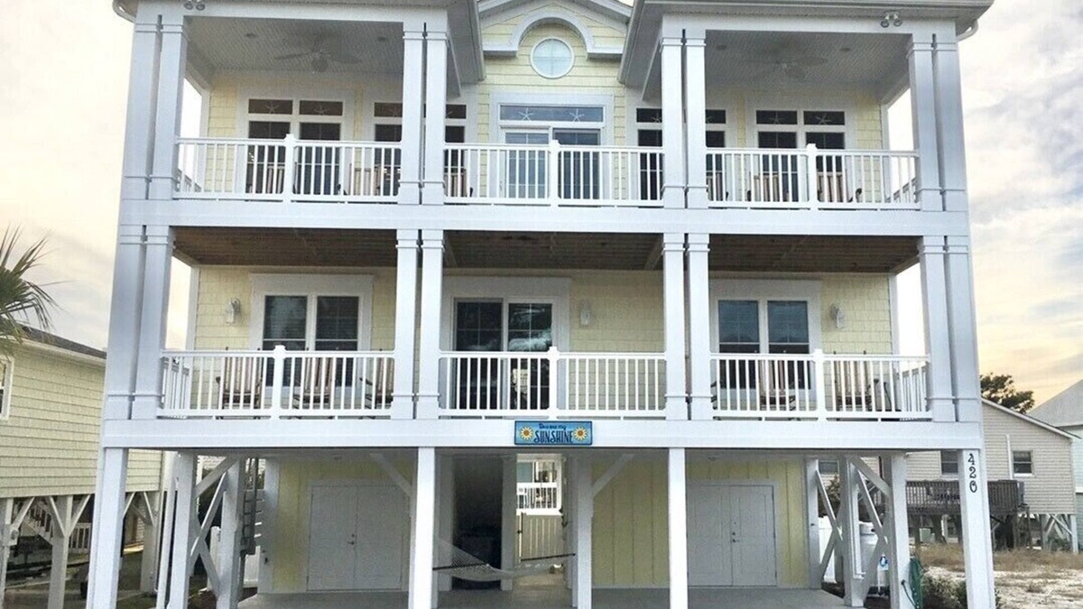 Sunset Beach House | Custom built beach home with a private pool!