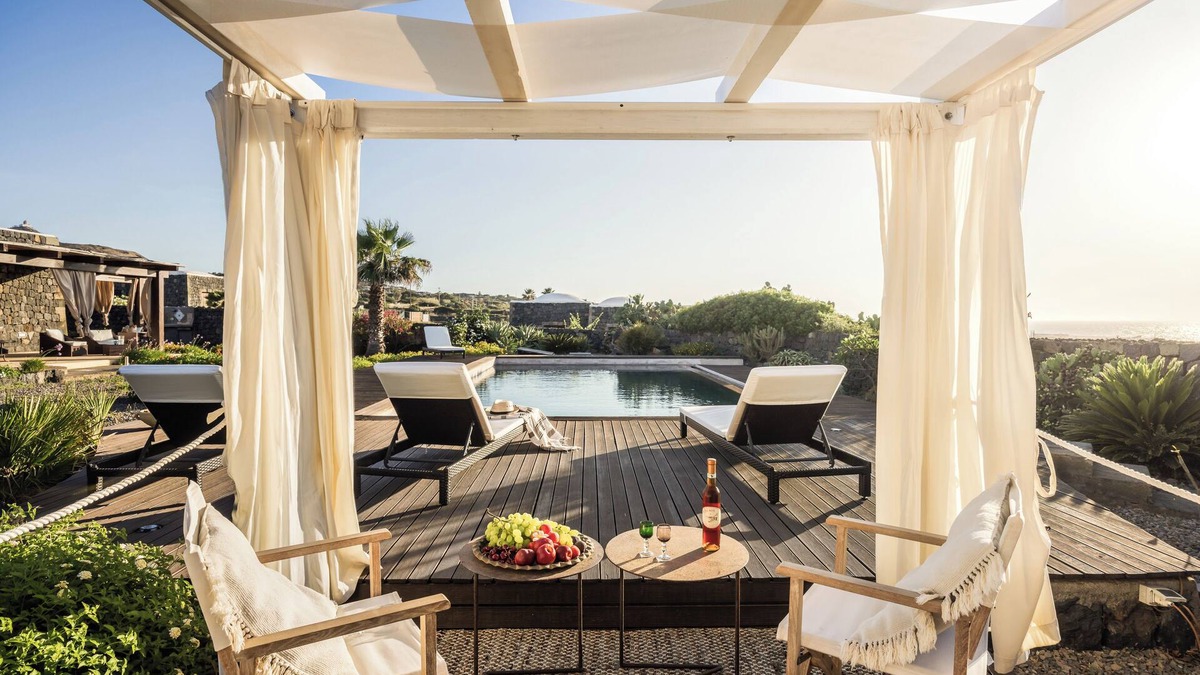 Pantelleria House | Dammuso Luna - Private Pool with Sea View