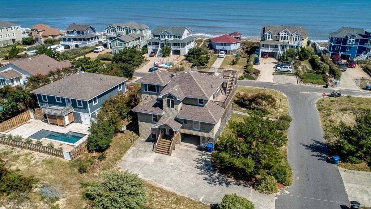 Carolina Dunes House | Dancing Dolphin | 240 ft from the beach | Private Pool, Hot Tub, Dog Friendly | Duck