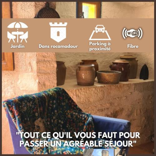 Rocamadour House | Dans la Cité de Rocamadour L'Oustal de Beline