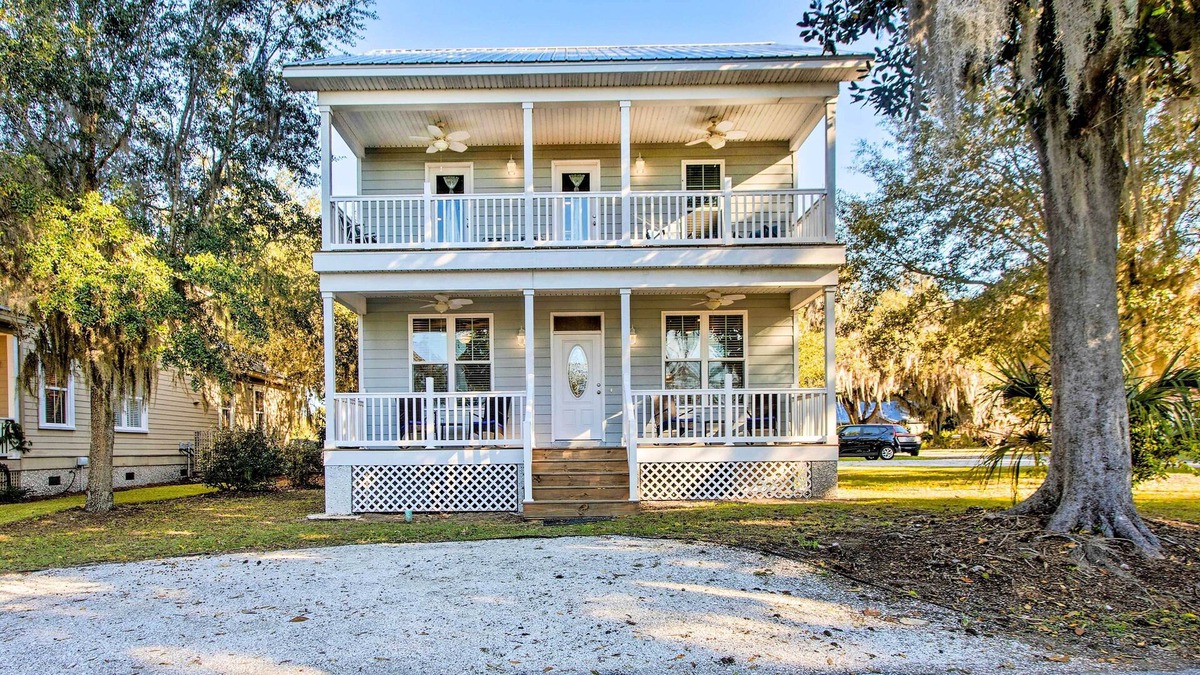 Darien Cottage | Darien Saltmarsh Cottage w/ Screened Porch!